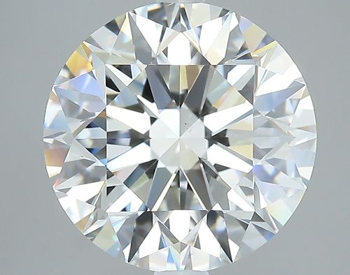 4.51ct J VS2 Rare Carat Ideal Cut Round Diamond