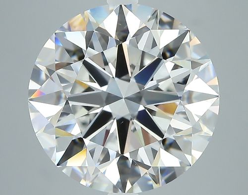 7.01ct E VS2 Rare Carat Ideal Cut Round Diamond