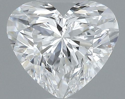 0.61ct D SI2 Rare Carat Ideal Cut Heart Diamond