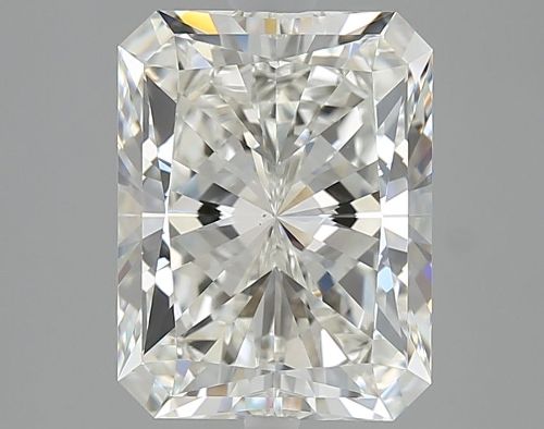 3.03ct I VS2 Rare Carat Ideal Cut Radiant Diamond