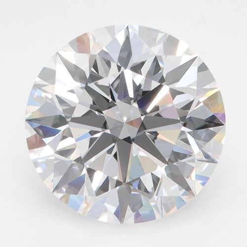 4.52ct D FL Rare Carat Ideal Cut Round Lab Grown Diamond