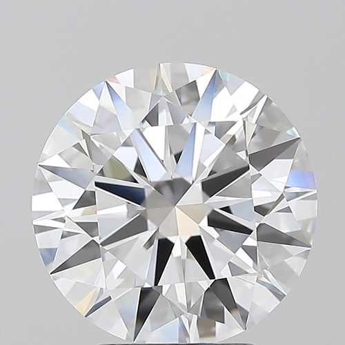 3.52ct D FL Rare Carat Ideal Cut Round Diamond