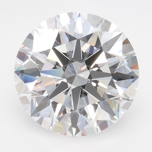 3.86ct D FL Rare Carat Ideal Cut Round Lab Grown Diamond