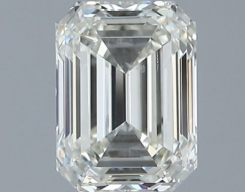 1.20ct K SI1 Rare Carat Ideal Cut Emerald Diamond