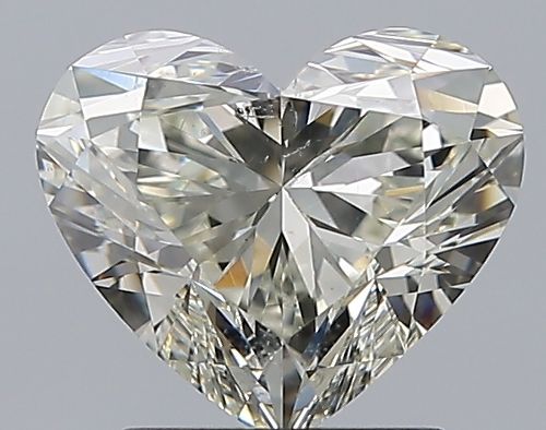 2.01ct K SI1 Rare Carat Ideal Cut Heart Diamond