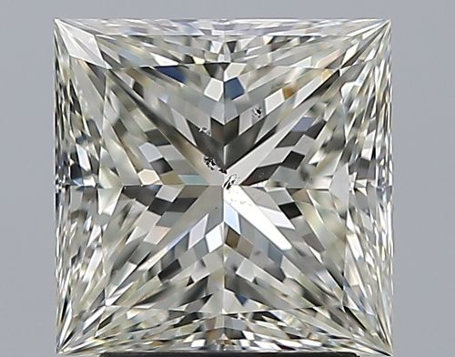 2.51ct K SI2 Very Good Cut Princess Diamond