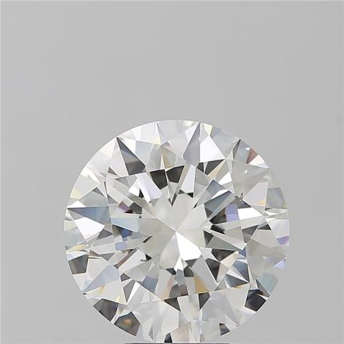 5.01ct H VS2 Rare Carat Ideal Cut Round Diamond