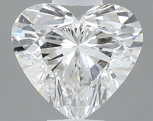 0.66ct F SI1 Rare Carat Ideal Cut Heart Diamond
