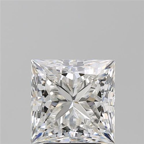 3.58ct I SI1 Rare Carat Ideal Cut Princess Diamond