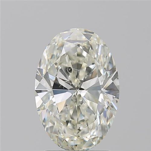2.20ct K SI2 Rare Carat Ideal Cut Oval Diamond
