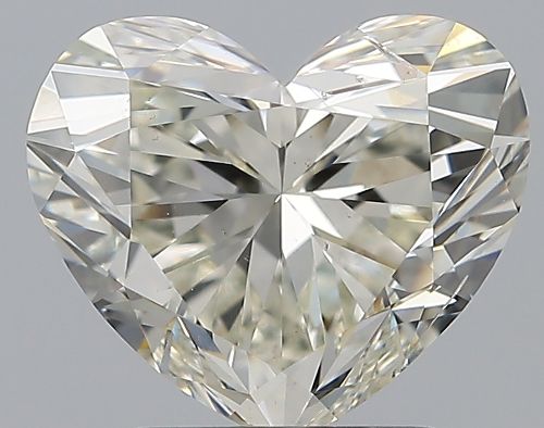 2.01ct K SI2 Rare Carat Ideal Cut Heart Diamond