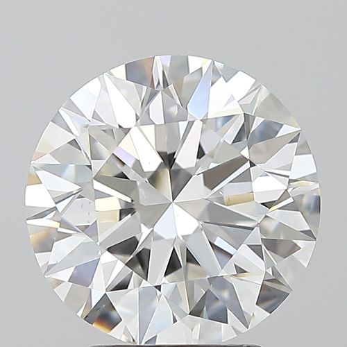 3.10ct G VS2 Rare Carat Ideal Cut Round Diamond