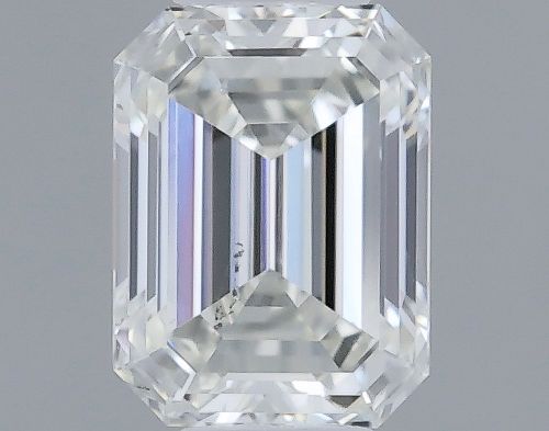 0.40ct I SI1 Rare Carat Ideal Cut Emerald Diamond