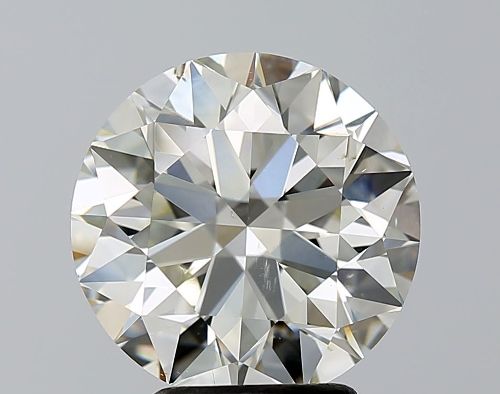 4.01ct K SI1 Excellent Cut Round Diamond