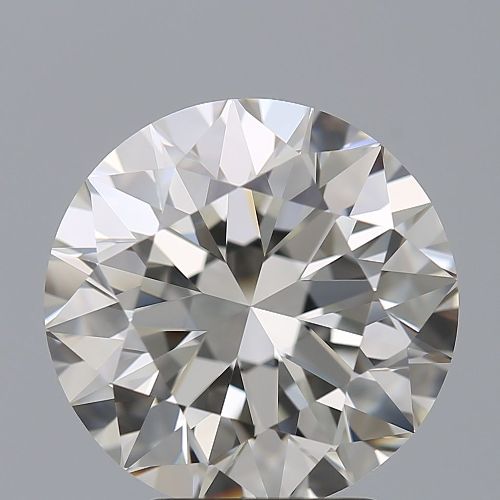 3.50ct I VVS2 Rare Carat Ideal Cut Round Diamond