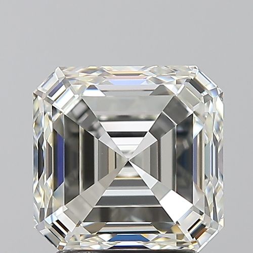 2.70ct J VVS2 Very Good Cut Asscher Diamond