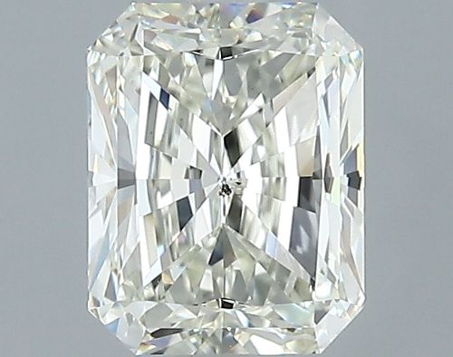 1.70ct K SI2 Rare Carat Ideal Cut Radiant Diamond