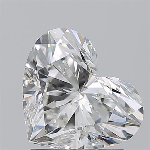 1.70ct H SI2 Rare Carat Ideal Cut Heart Diamond