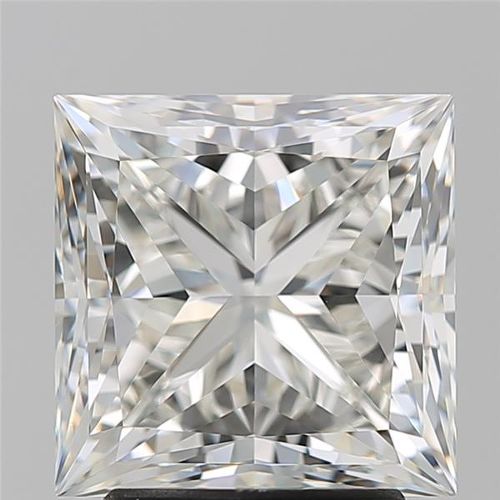 3.21ct I VS1 Rare Carat Ideal Cut Princess Diamond