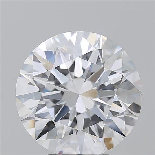 6.19ct D FL Excellent Cut Round Diamond