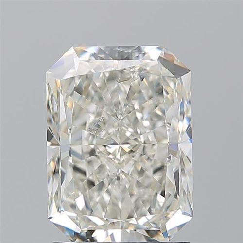 2.01ct K SI2 Rare Carat Ideal Cut Radiant Diamond