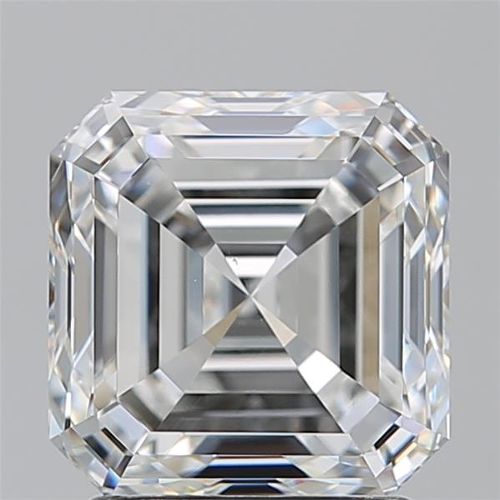 2.23ct G VS2 Rare Carat Ideal Cut Asscher Diamond