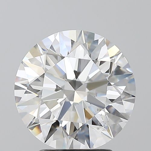 3.02ct F SI1 Rare Carat Ideal Cut Round Diamond