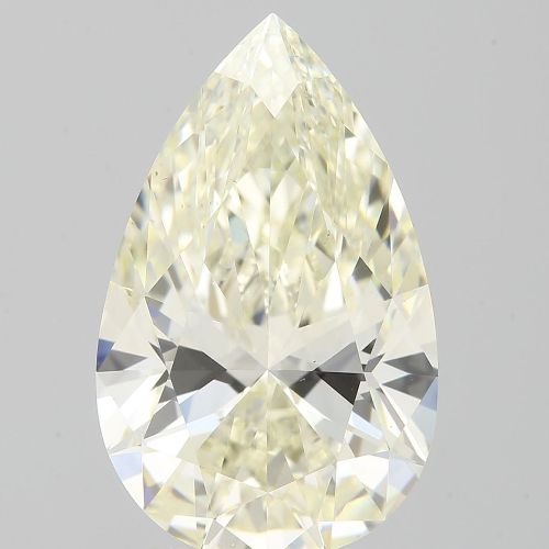 3.04ct K VS1 Rare Carat Ideal Cut Pear Diamond