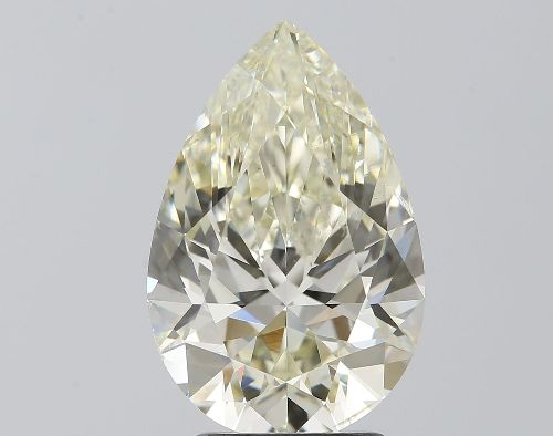 3.01ct K SI1 Rare Carat Ideal Cut Pear Diamond