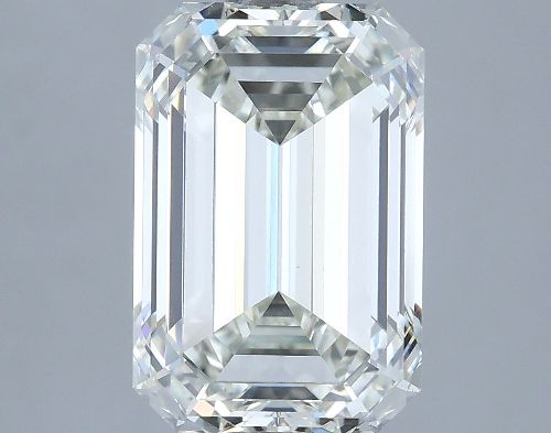 4.02ct J VVS2 Very Good Cut Emerald Diamond