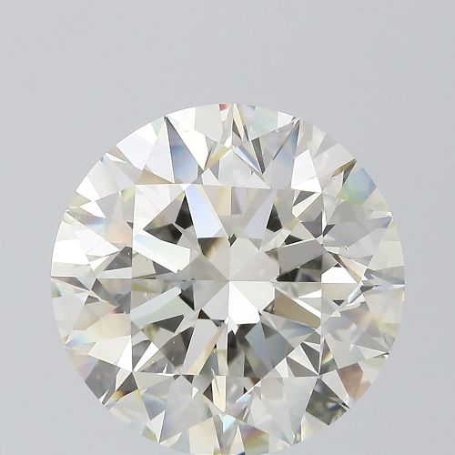 7.04ct J SI1 Rare Carat Ideal Cut Round Diamond