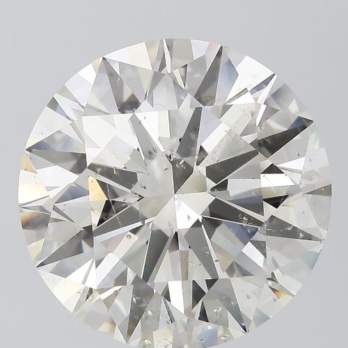 9.05ct I SI2 Rare Carat Ideal Cut Round Diamond