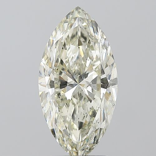 3.02ct J SI2 Rare Carat Ideal Cut Marquise Diamond