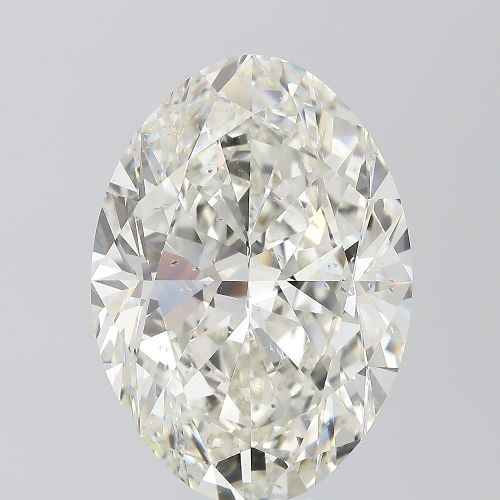 9.03ct I SI1 Rare Carat Ideal Cut Oval Diamond