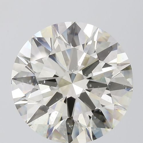 9.06ct K SI1 Rare Carat Ideal Cut Round Diamond