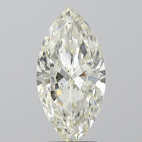 3.01ct J SI1 Very Good Cut Marquise Diamond