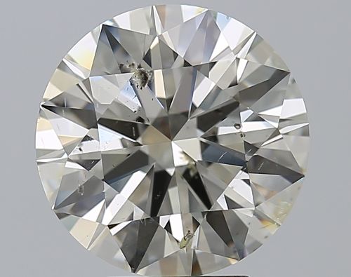 5.01ct J SI2 Excellent Cut Round Diamond