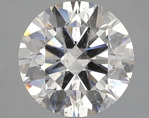 3.06ct F SI2 Rare Carat Ideal Cut Round Diamond