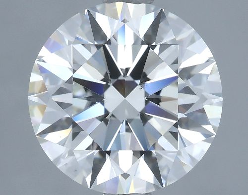 3.12ct H VS1 Rare Carat Ideal Cut Round Diamond