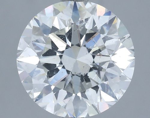 4.62ct H SI2 Excellent Cut Round Diamond