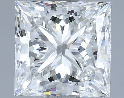 2.21ct H VVS2 Rare Carat Ideal Cut Princess Diamond