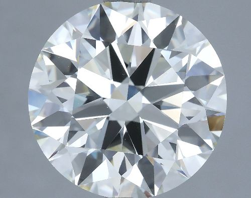 5.52ct J VS2 Rare Carat Ideal Cut Round Diamond
