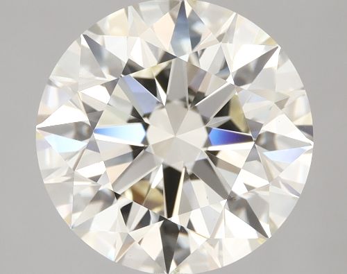 3.19ct K IF Rare Carat Ideal Cut Round Diamond