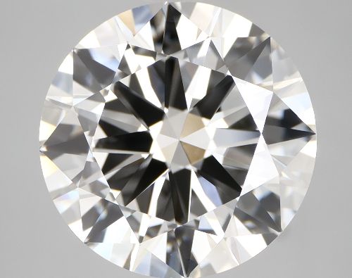 5.03ct H VVS2 Rare Carat Ideal Cut Round Diamond