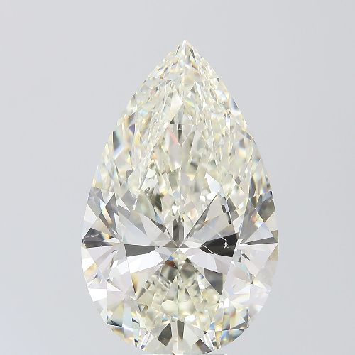 8.02ct I SI1 Rare Carat Ideal Cut Pear Diamond