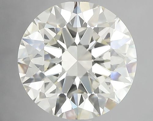 5.21ct K VVS2 Rare Carat Ideal Cut Round Diamond