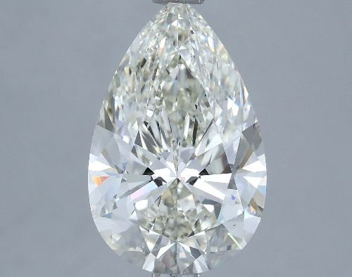 4.01ct J VS1 Rare Carat Ideal Cut Pear Diamond