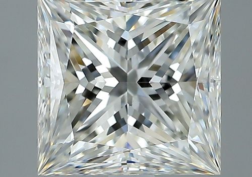 2.54ct H VS2 Rare Carat Ideal Cut Princess Diamond