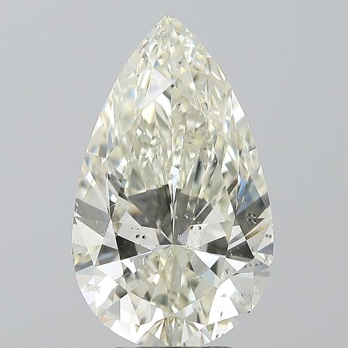 4.51ct J SI2 Rare Carat Ideal Cut Pear Diamond