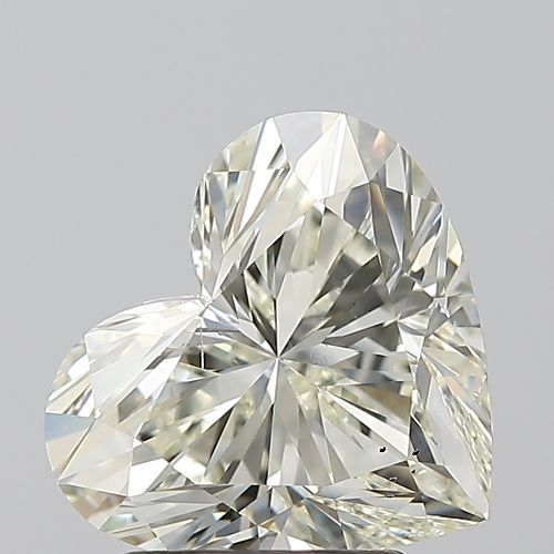 2.55ct J SI1 Rare Carat Ideal Cut Heart Diamond